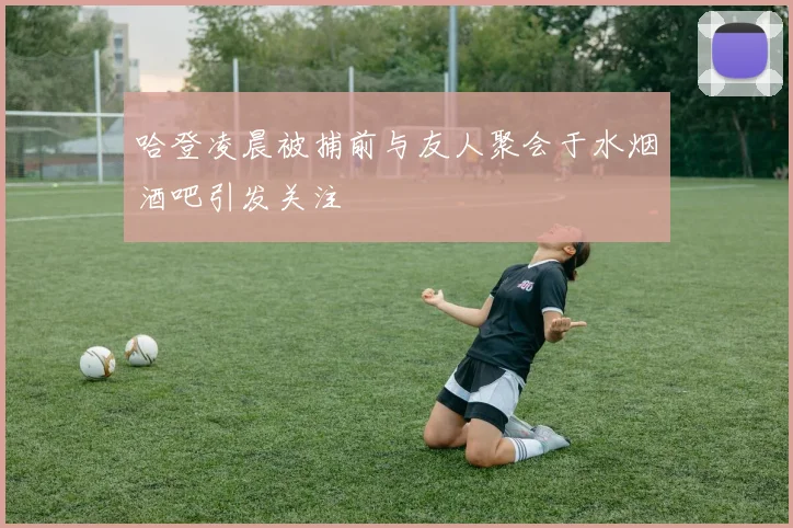 哈登凌晨被捕前与友人聚会于水烟酒吧引发关注